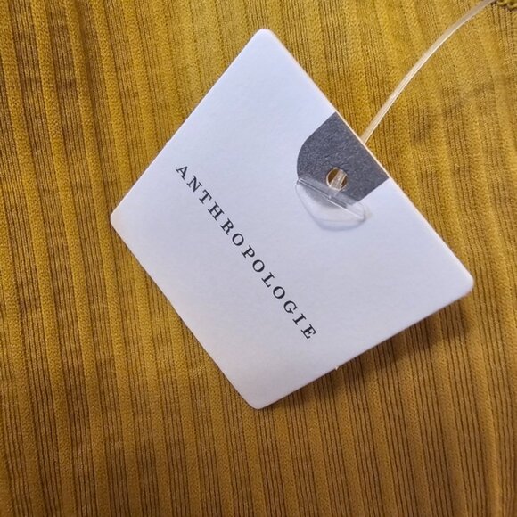 Yellow by Anthropologie Women's The Reegan Seamless Ribbed Cropped Tank Top - Picture 4 of 6